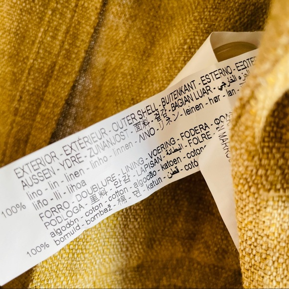 Zara Oversized Linen Blazer Limited Edition - Picture 12 of 15